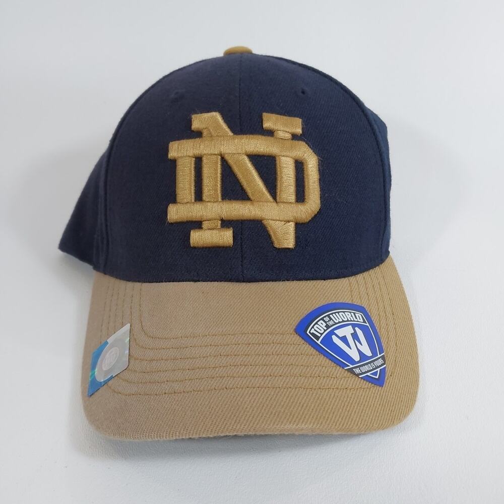 Notre Dame Top Of The World TOW Hat Cap‎ Adjustable NWT College Football